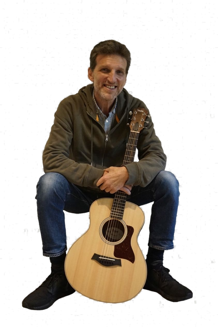 Paolo Milano con chitarra